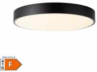 BRILLIANT Lampe Slimline LED Deckenleuchte 49cm weiß/schwarz 1x 60W LED