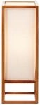 BRILLIANT Lampe, Seaside Tischleuchte 53cm natur/wei&szlig;, 1x A60, E27, 40W, Mit