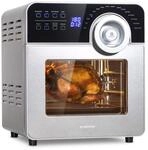 AeroVital Cube Chef Hei&szlig;luftfritteuse 1700 W 14 Liter 16 Programme Ober- und