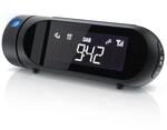 BEARWARE DAB+ Radiowecker mit Projektion - K&uuml;chenradio digital - FM und...
