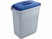 Abfallbehälter-Set DURABIN 60 Liter, grau/blau