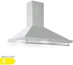 Montblanc 90 Dunstabzugshaube 599m&sup3;/h 165W 2x1,5W LED Reling