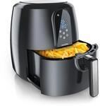 Arendo XXL Hei&szlig;luftfritteuse, 5,2l, 7 Programme, fettfreies Frittieren