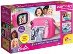 Lisciani 97050 - Barbie Print Cam Sofortbildkamera Kamera Drucker Fotos Kinder
