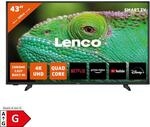 Lenco LED-4353BK - 43-Zoll 4K Android-Smart-TV, schwarz