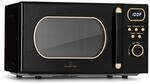 Julieta Mikrowelle mit Grill 20l 700 / 800 W &Oslash;25,5cm 8 Programme Schwarz