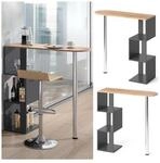 Vicco Bartisch Vincent Anthrazit-Goldkraft Bartresen Stehtisch Tresentisch
