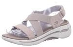 Skechers 140257 TPE GO WALK ARCH FIT - TREASURED Beige Sandal Gr. 40