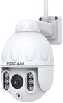 FOSCAM SD4 4 MP Dual-Band WLAN PTZ Dome &Uuml;berwachungskamera mit 4-fach optischem Zoom