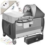KIDIZ&reg; Babybett Reisebett Kinderreisebett Faltbar mit Matratze 120x60,