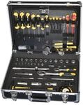 TECH-CRAFT Werkzeugkoffer 130 tlg. Heimwerker-Set Werkzeugtasche Werkstattkoffer
