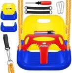 KIDIZ&reg; Babyschaukel Kinderschaukel 3 in 1 Babysitz verstellbar Mitwachsend