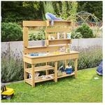 HOME DELUXE Matschk&uuml;che aus Holz MANDU