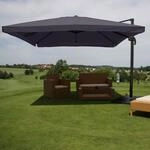 Gastronomie-Ampelschirm MCW-A96, Sonnenschirm, 3x3m (&Oslash;4,24m) Polyester/Alu...