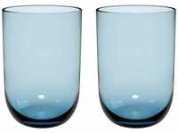 like. by Villeroy & Boch Longdrinkbecher Like Glass 385 ml 2er Set
