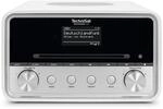 TechniSat DIGITRADIO 586 DAB+ & Internet-Radio, Wireless-Charging wei&szlig;/silber