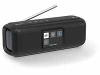 Karcher DAB Go tragbarer Bluetooth Lautsprecher & Digitalradio DAB+, UKW Radio mit