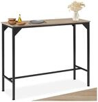 tectake&reg; Bartisch, Industrial Style, rechteckig, 120 x 40 x 100,5 cm