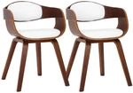 CLP 2er-Set Esszimmerst&uuml;hle Kingston, ergonomisch mit gepolsterter R&uuml;ckenlehne,