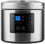 Solis Reiskocher & Dampfgarer, 850 W, 5L Volumen, 3D Heizsystem, Timer