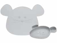 Lässig Esslernteller und Platzset Little Chums Mouse 2er Set
