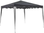 Garden Pleasure Pavillon GANGES, grau, 3x3m
