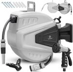 KESSER&reg; Schlauchtrommel Wasser Schlauchaufroller Inkl. 2-Wege-Verteiler +