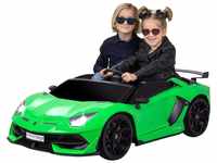 Kinder-Elektroauto Lamborghini Aventador, Zweisitzer, lizenziert, 3-15km/h,