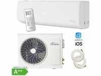 TroniTechnik® Split Klimaanlage Set DALVIK 2 mit WiFi/App Klimagerät - 9000
