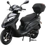 Alpha Motors Motorroller Topdrive 125 ccm 85 km/h EURO 5 schwarz inkl. Topcase