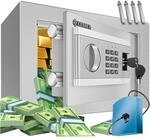 KESSER&reg; Elektr. Tresor Inkl. Batteriebox Elektronischer Safe 3x