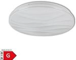 N&auml;ve Smart Home LED / CCT Deckenleuchte "AUSTIN" &Oslash;: 38cm inkl. Kristalleffekt