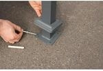 Westmann Metall M&uuml;lltonnenverkleidung Planum 120cm - versch. Ausf&uuml;hrungen