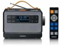 Lenco PDR-065 DAB+/FM-Radio mit Akku und Dockingstation, Bluetooth