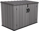 Lifetime Ger&auml;te- und M&uuml;lltonnenbox grau/braun