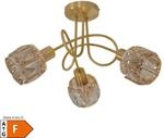 N&auml;ve 3er LED Deckenleuchte "JOSEFA" &Oslash;: 38cm gold
