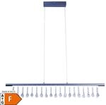 N&auml;ve LED Pendelleuchte "NOBILIS" L: 100cm grau
