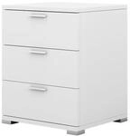 Vicco Nachtschrank Marseille 46,2 x 60 cm, Nachttisch mit 3 Schubf&auml;cher