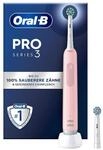 Oral-B Pro 3 3000 Cross Action elektrische Zahnb&uuml;rste in Pink