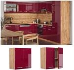 Vicco H&auml;ngeschrank K&uuml;chenschrank K&uuml;chenzeile R-Line 60 cm Goldkraft Bordeaux