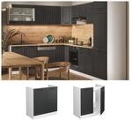 Vicco Sp&uuml;lenunterschrank K&uuml;chenschrank K&uuml;chenzeile Landhaus R-Line 80 cm