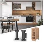 Vicco Regalunterschrank K&uuml;chenschrank K&uuml;chenm&ouml;bel Fame-Line Eiche modern 30 cm