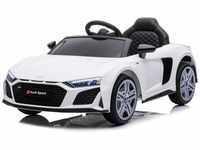 TPFLiving Elektro-Kinderauto Audi R8 Sport weiß