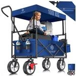 KESSER&reg; Bollerwagen faltbar mit Dach Handwagen Transportkarre Ger&auml;tewagen ...