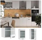 Vicco H&auml;ngeglasschrank 40 cm FAME Line K&uuml;chenschrank K&uuml;chenzeile Landhaus Wei&szlig;