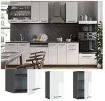 VICCO H&auml;ngeschrank 40 cm Wei&szlig; Hochglanz K&uuml;chenschrank H&auml;ngeschrank K&uuml;chenzeile