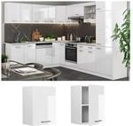 Vicco H&auml;ngeschrank K&uuml;chenschrank K&uuml;chenzeile R-Line 45 cm Wei&szlig; T&uuml;r F&auml;cher