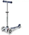 Scooter Mini MICRO DELUXE FLUX LED navy blue - MMD204