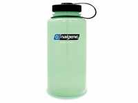 NALGENE Trinkflasche WIDE MOUTH SUSTAIN 1,0L glow green