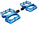 TATZE Flatpedal CONTACT CNC Stahlachse - Uni., blau (Large (Schuhgr&ouml;&szlig;e ab 41EU))